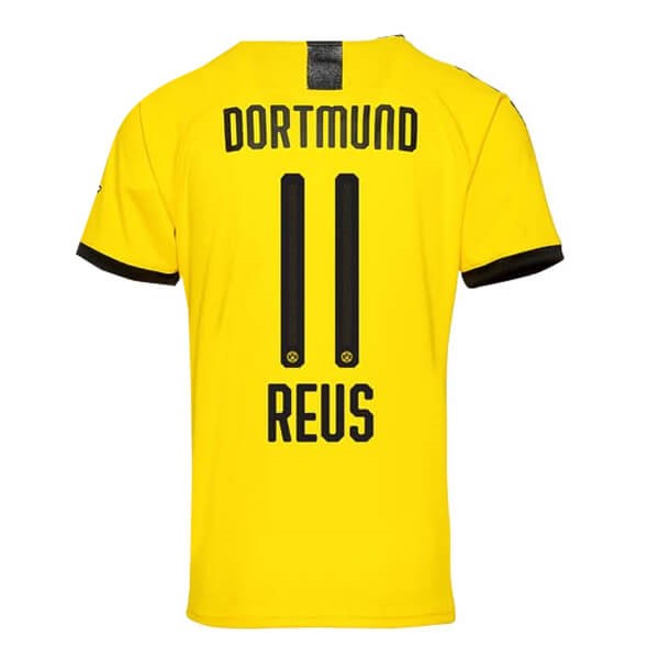 Tailandia Camiseta Borussia Dortmund NO.11 Reus Primera equipo 2019-20 Amarillo